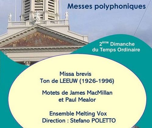 Messe polyphonique du 16 janvier